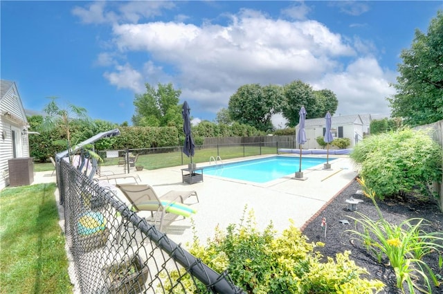 14 Willow Dr, Cranston, RI 02920 - view of pool featuring a patio area and a shed