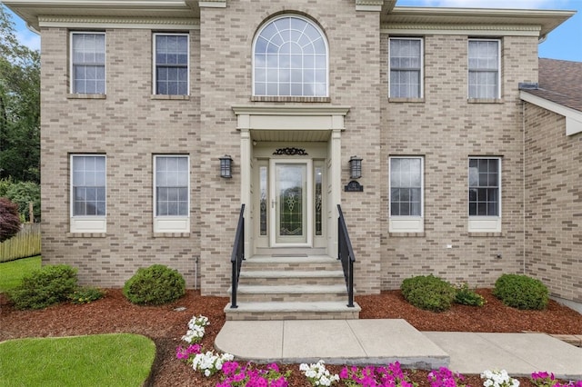 32 Susan Dr, Cumberland, RI 02864 - view of front facade featuring brick siding