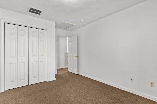 1 Lisi Ln Unit 1, Providence, RI 02904 - unfurnished bedroom with attic access, carpet flooring, and a closet