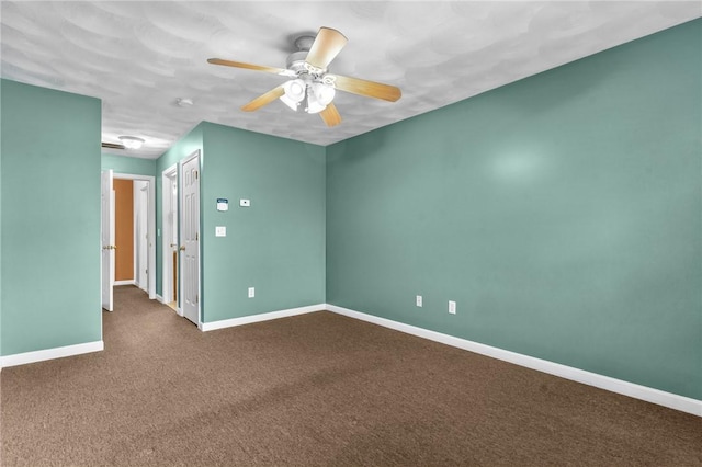1 Lisi Ln Unit 1, Providence, RI 02904 - carpeted spare room featuring baseboards and ceiling fan