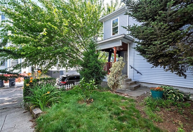 61 Penn St, Providence, RI 02909 - view of yard