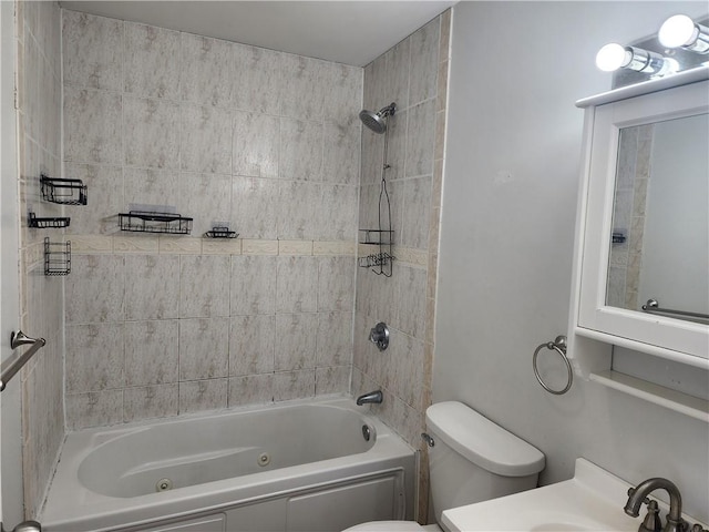 93 Dixon St Unit 1Front, Providence, RI 02907 - full bath featuring a combined bath / shower with jetted tub and vanity