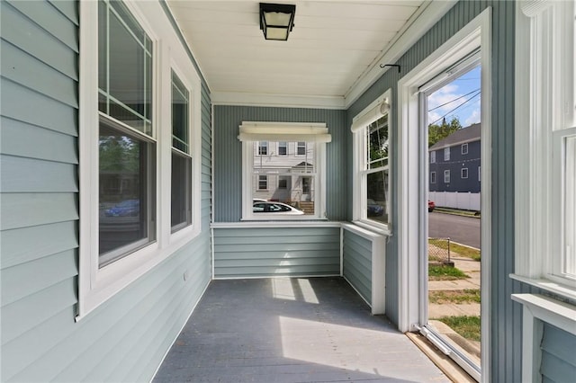 8 Parkman St, Providence, RI 02907 - view of unfurnished sunroom