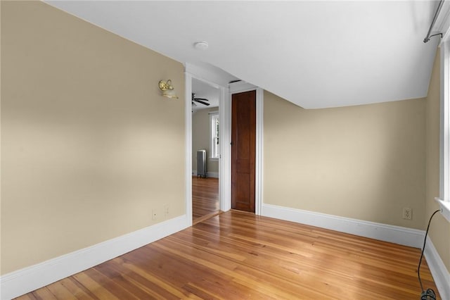 8 Parkman St, Providence, RI 02907 - unfurnished room with wood finished floors and baseboards