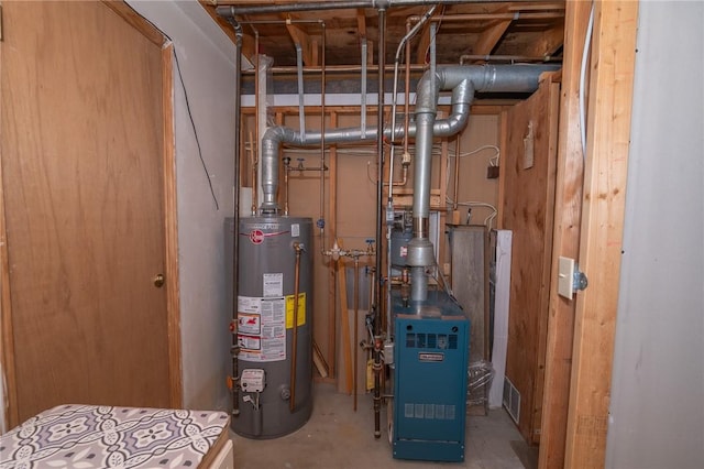 36 Wadsworth St, Warwick, RI 02889 - utilities featuring gas water heater and a heating unit