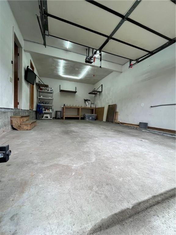 36 Wadsworth St, Warwick, RI 02889 - garage with a garage door opener
