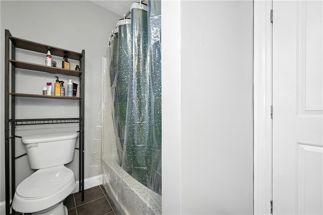 79 Winthrop St, Woonsocket, RI 02895 - bathroom with tile patterned floors and shower / tub combo