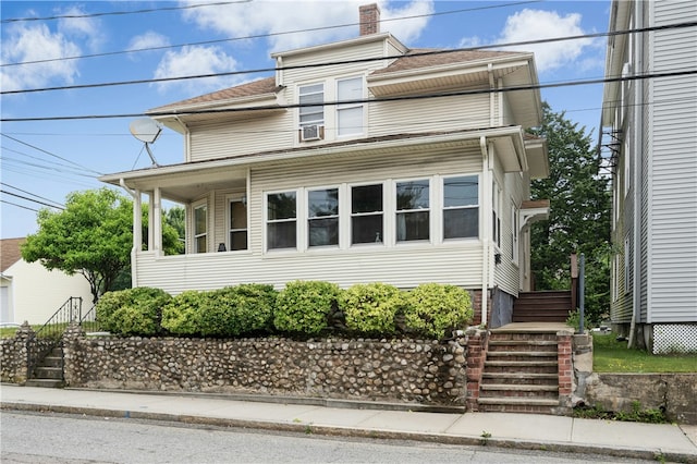 79 Winthrop St, Woonsocket, RI 02895 - traditional style home featuring stairway