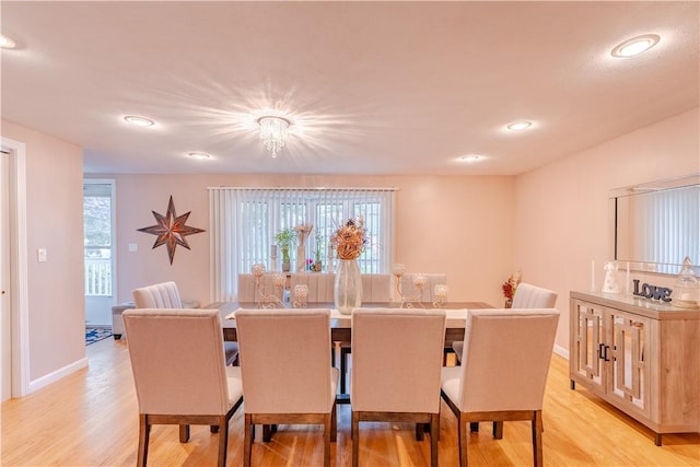 6 Jacksonia Dr, North Providence, RI 02911 - dining room featuring light wood-type flooring and recessed lighting