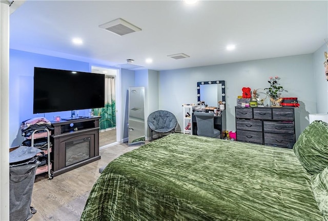 6 Jacksonia Dr, North Providence, RI 02911 - bedroom with light wood-style flooring and recessed lighting