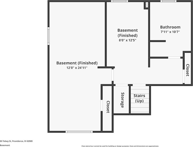 50 Tobey St, Providence, RI 02909 - view of property floor plan