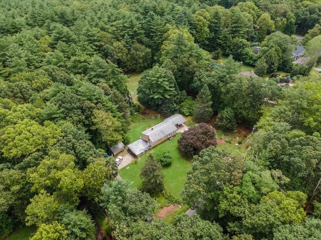 226 Westcott Rd, Scituate, RI 02857 - view of property location featuring a heavily wooded area