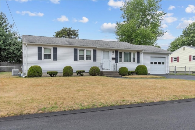 352 Cove Ave, Warwick, RI 02886 - ranch-style home with a garage and asphalt driveway