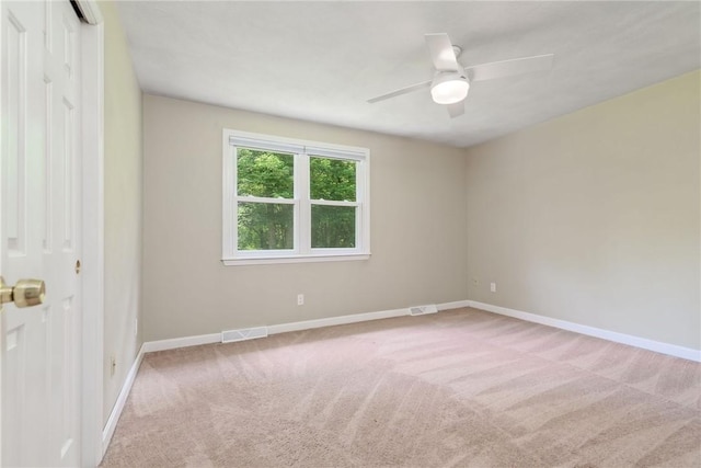 5 Spirketing St, Jamestown, RI 02835 - carpeted spare room with ceiling fan and baseboards