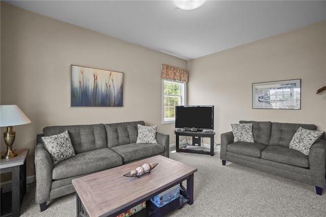 170 Providence Pike Unit 145, North Smithfield, RI 02896 - carpeted living room with baseboards