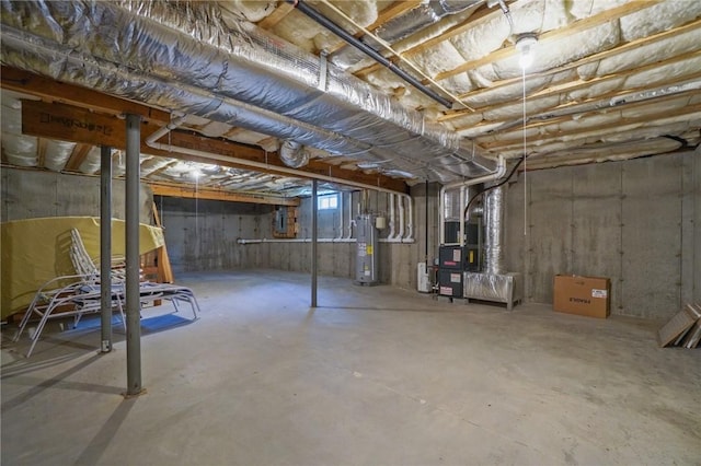 170 Providence Pike Unit 145, North Smithfield, RI 02896 - below grade area featuring water heater and heating unit