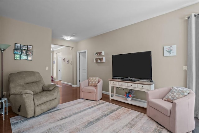 170 Providence Pike Unit 145, North Smithfield, RI 02896 - living room with wood finished floors
