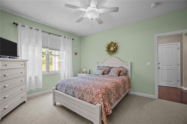 170 Providence Pike Unit 145, North Smithfield, RI 02896 - carpeted bedroom with baseboards and ceiling fan