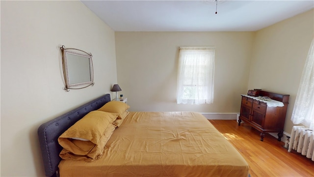95 Burlington St, Providence, RI 02906 - bedroom featuring wood finished floors and radiator heating unit