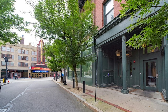 225 Weybosset St Unit 12, Providence, RI 02903 - view of asphalt street featuring street lighting, curbs, and sidewalks