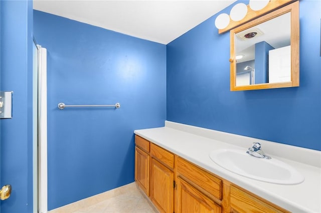 1800 Douglas Ave Unit 304, North Providence, RI 02904 - bathroom featuring vanity and tile patterned floors