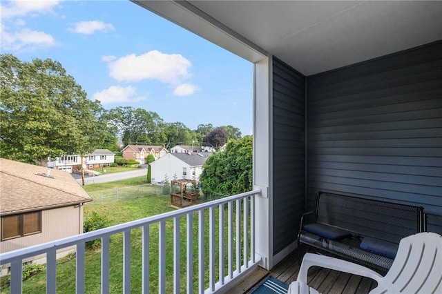 1800 Douglas Ave Unit 304, North Providence, RI 02904 - balcony with a residential view