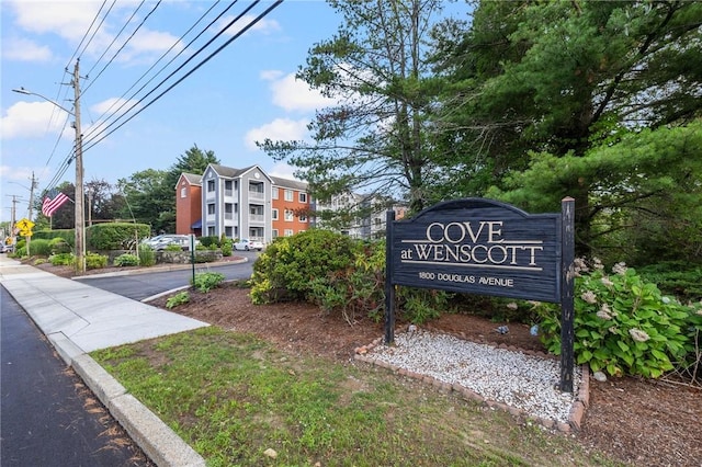 1800 Douglas Ave Unit 304, North Providence, RI 02904 - view of community / neighborhood sign