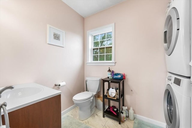 2 Geraldine Blvd, Narragansett, RI 02882 - half bath with estacked washer and dryer and vanity