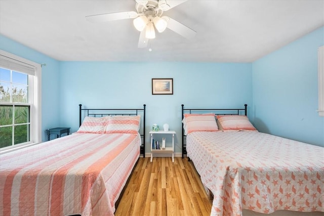 2 Geraldine Blvd, Narragansett, RI 02882 - bedroom featuring light wood-style flooring and a ceiling fan