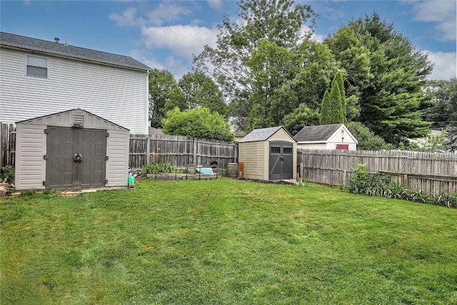 28 Plant St, Cumberland, RI 02864 - fenced backyard with a storage shed