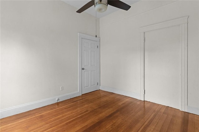 230 Pawtucket Ave, Pawtucket, RI 02860 - unfurnished bedroom featuring wood finished floors and a ceiling fan
