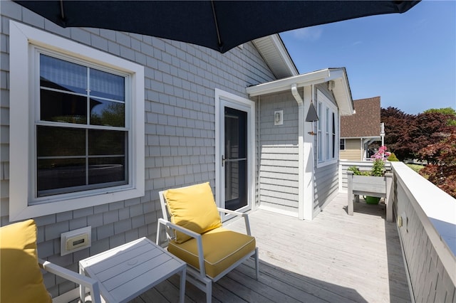 21 Overlook Ave, Charlestown, RI 02813 - view of deck