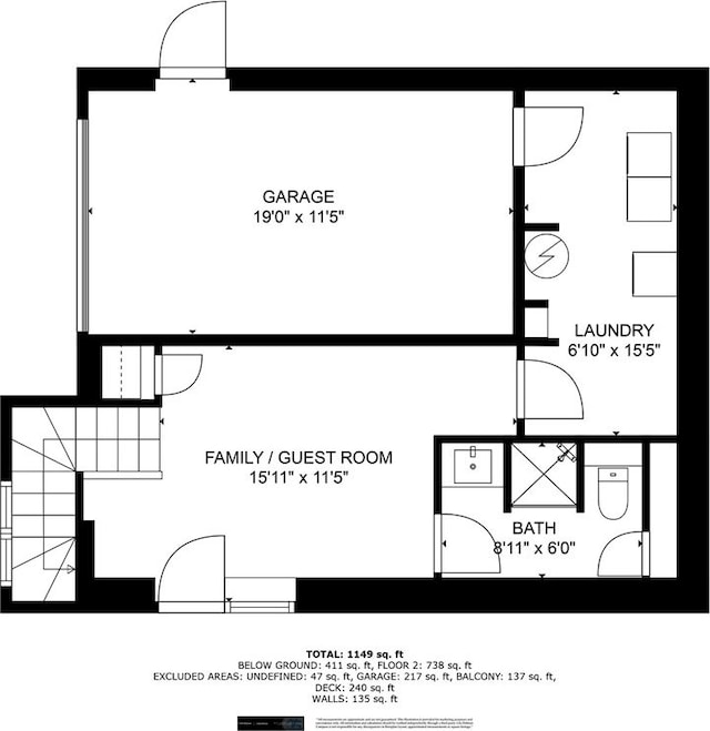 21 Overlook Ave, Charlestown, RI 02813 - view of room layout