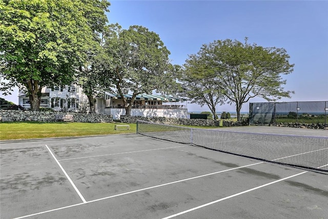 25 Brayton Point Rd, Westport, MA 02790 - view of tennis court