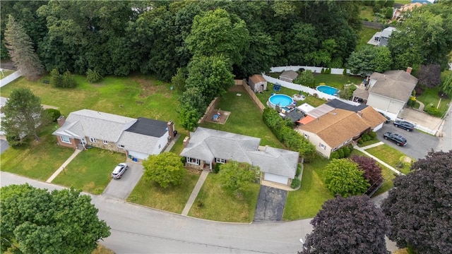 17 Golini Dr, Johnston, RI 02919 - aerial view of a pool area