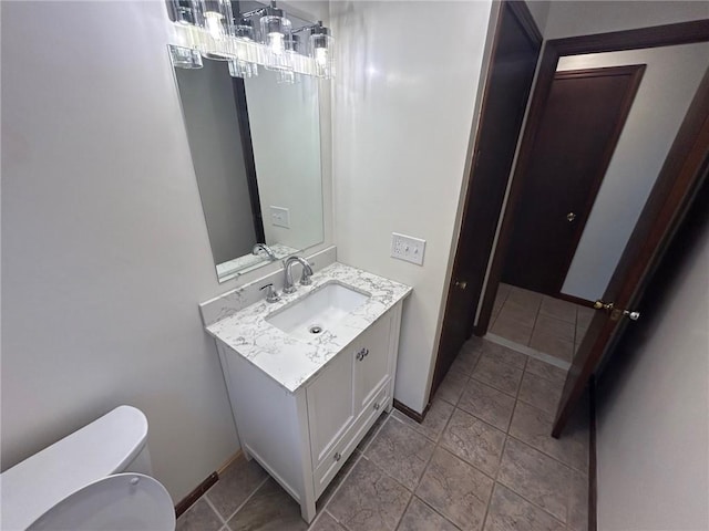 80 Silverwood Ln, West Warwick, RI 02893 - bathroom with toilet and vanity