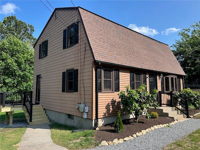 80 Silverwood Ln, West Warwick, RI 02893 - view of front of property featuring roof with shingles