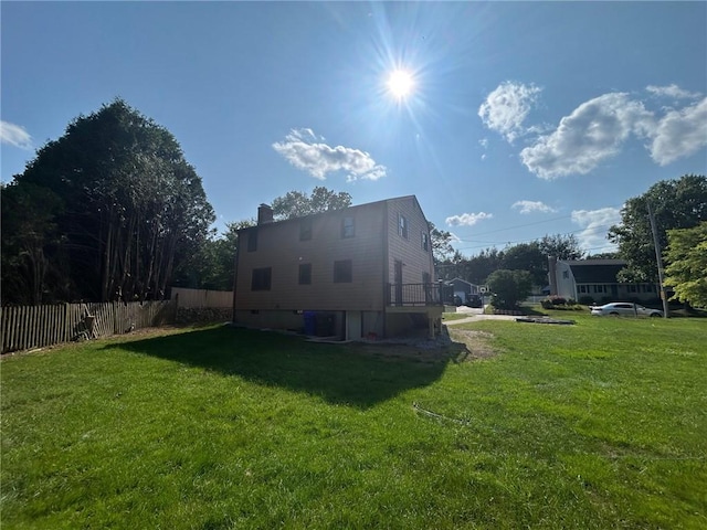80 Silverwood Ln, West Warwick, RI 02893 - view of side of property featuring a chimney