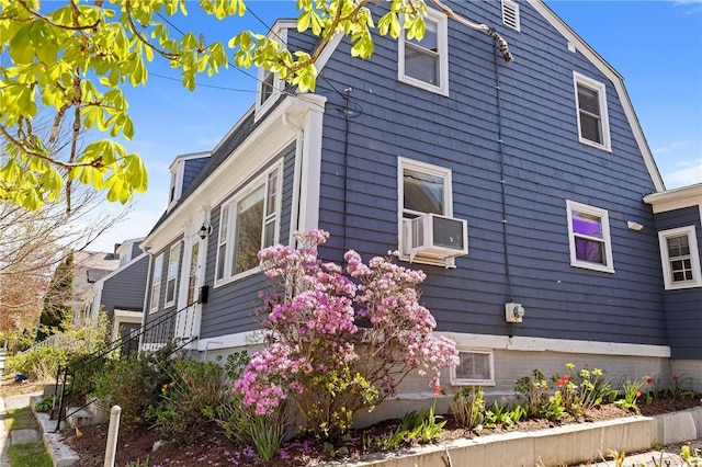 92 Franklin St, Bristol, RI 02809 - view of property exterior with cooling unit
