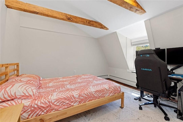 92 Franklin St, Bristol, RI 02809 - bedroom with an office area and baseboard heating