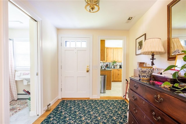 2 Quail Run, Westerly, RI 02891 - foyer with a baseboard radiator