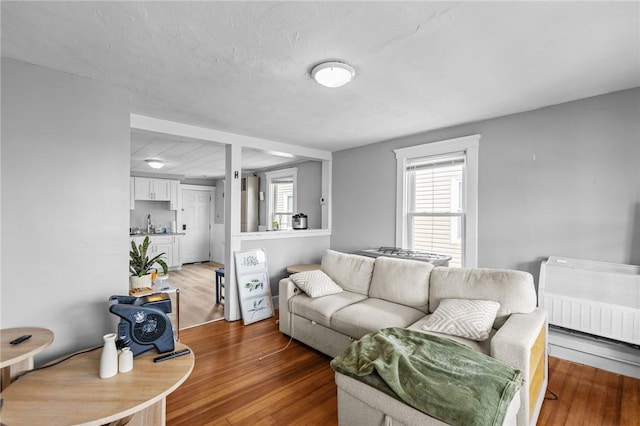 289 Mowry St, Woonsocket, RI 02895 - living room with wood finished floors