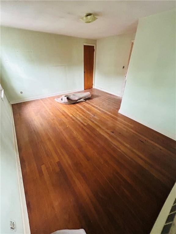 51 Benjamin St, Pawtucket, RI 02861 - empty room featuring wood finished floors and baseboards