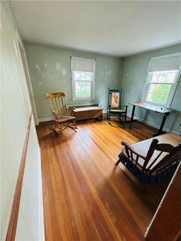 51 Benjamin St, Pawtucket, RI 02861 - sitting room featuring wood finished floors and healthy amount of natural light