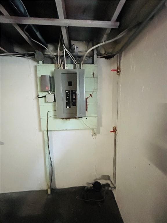 51 Benjamin St, Pawtucket, RI 02861 - utilities with electric panel