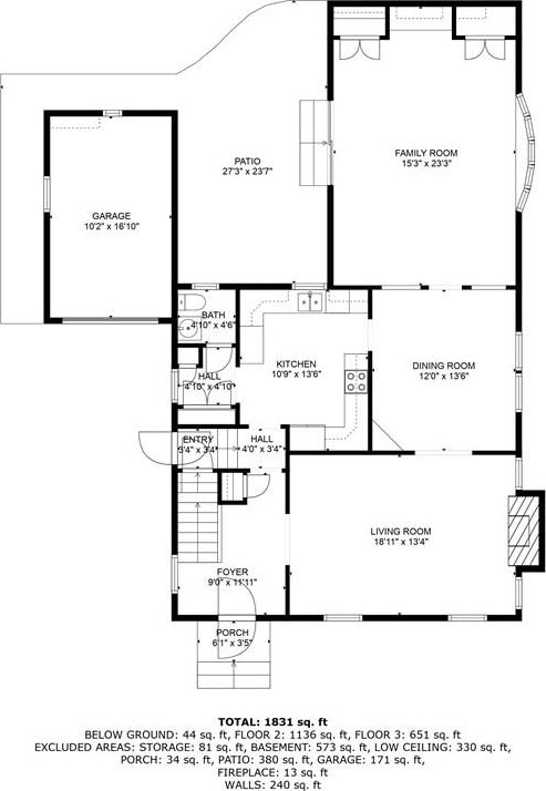 64 Riverfarm Rd, Cranston, RI 02910 - view of home floor plan