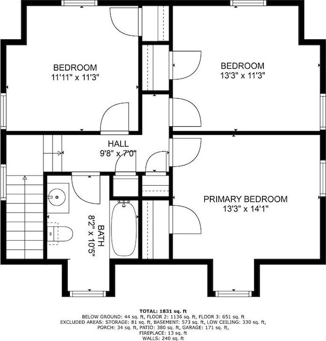 64 Riverfarm Rd, Cranston, RI 02910 - view of room layout