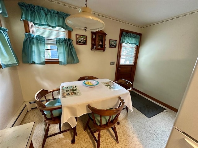 103 Windsor Park Dr, Coventry, RI 02816 - dining area with plenty of natural light