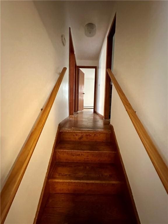 103 Windsor Park Dr, Coventry, RI 02816 - stairs featuring wood finished floors