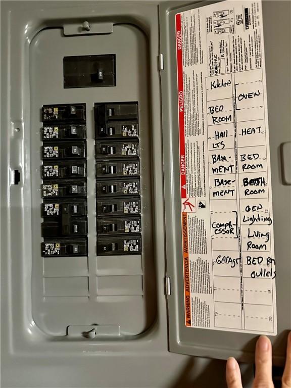 103 Windsor Park Dr, Coventry, RI 02816 - utilities with electric panel